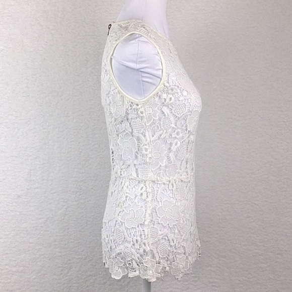 CAbi Lace and Crocheted 2 Piece Set Blazer, Women’s Size Sm. - Picture 4 of 16